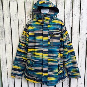 Burton Mountain Dew Collab Jacket Dryride Snowboarding Ski Snow Coat Mens XL
